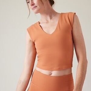 Athleta Transcend Crop Tee